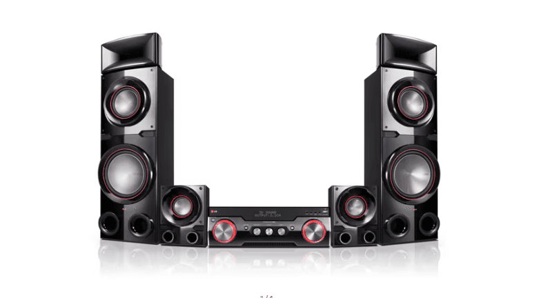 LG HIGH PERFORMANCE AV RECEIVER SYSTEM