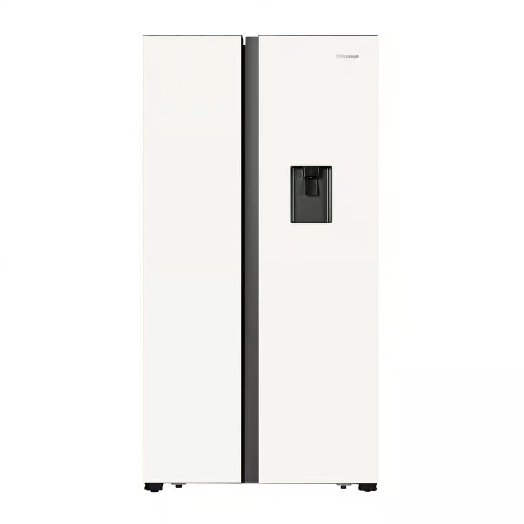HISENSE 508L SIDE BY SIDE DELECTABLE RANGE FRIDGE - H670SDW-WD