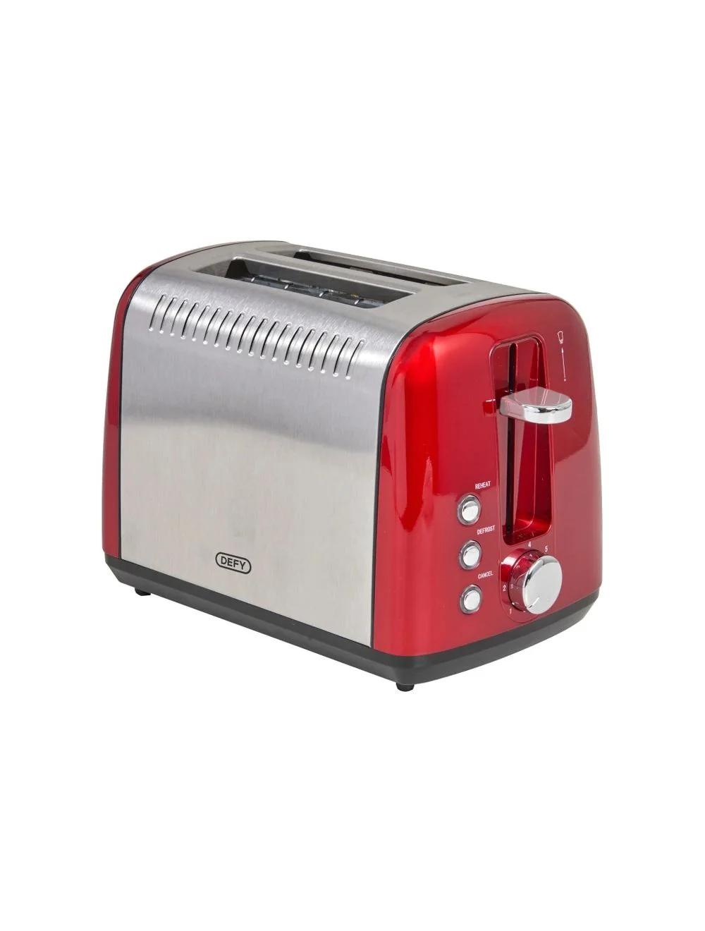 DEFY METALLIC RED TOASTER - TA828R