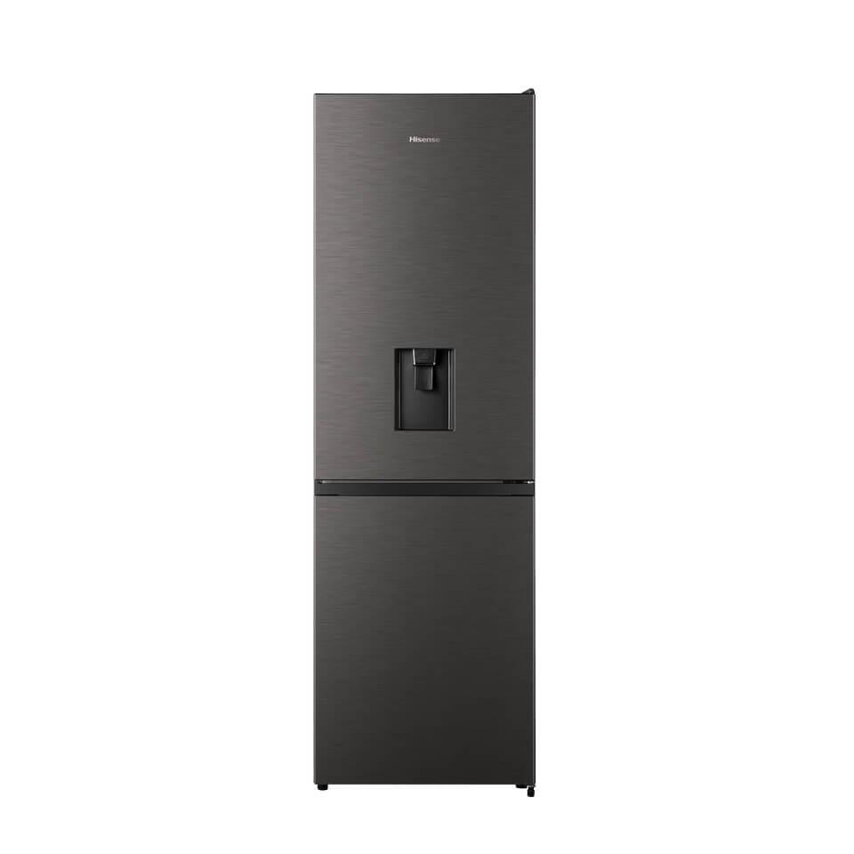 Hisense Inox Bottom Freezer/Fridge 298L - H415BITF-WD