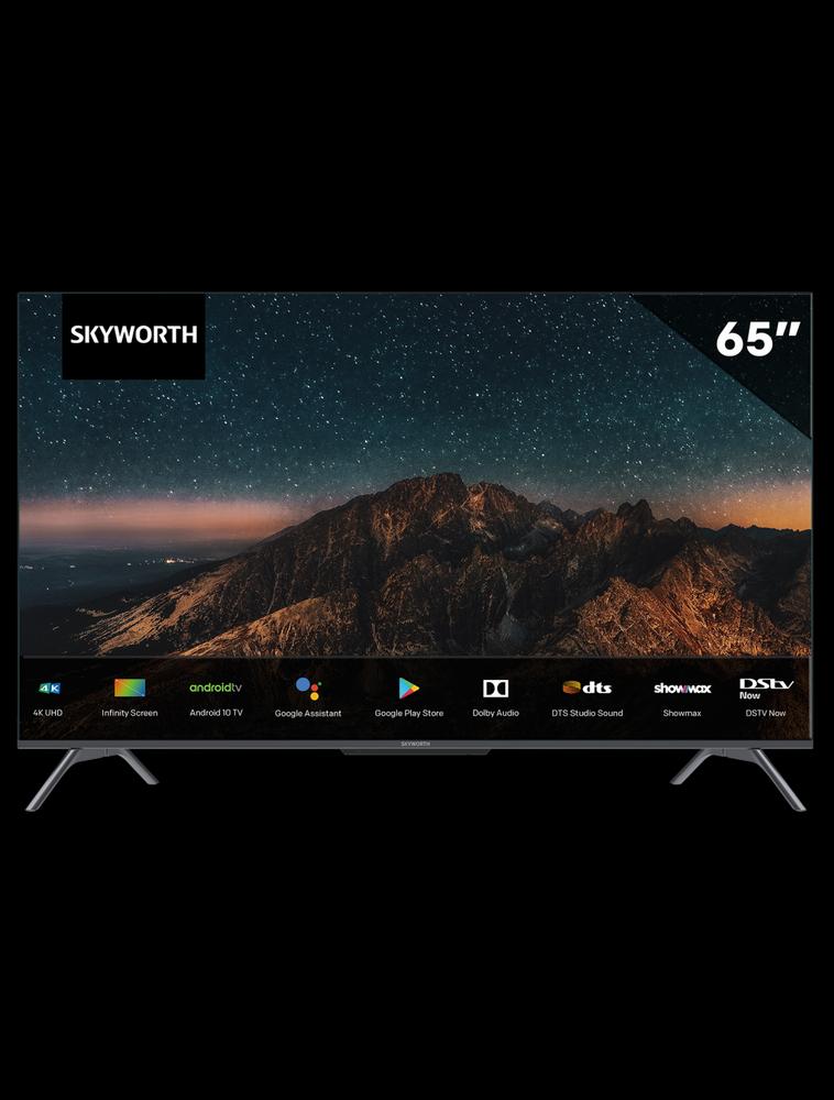 SKYWORTH 65” UHD ANDROID 10.0 TV