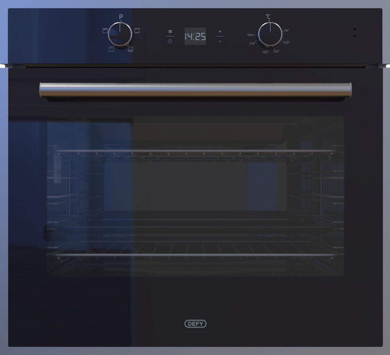GEMINI STATIC EYE-LEVEL OVEN BLACK...
