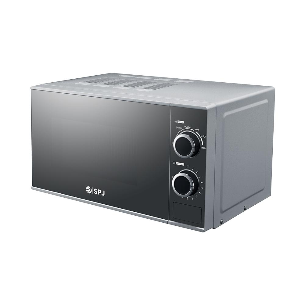 SPJ-20 LITERS MANUAL MICROWAVE SILVER - MWSLU-20L003