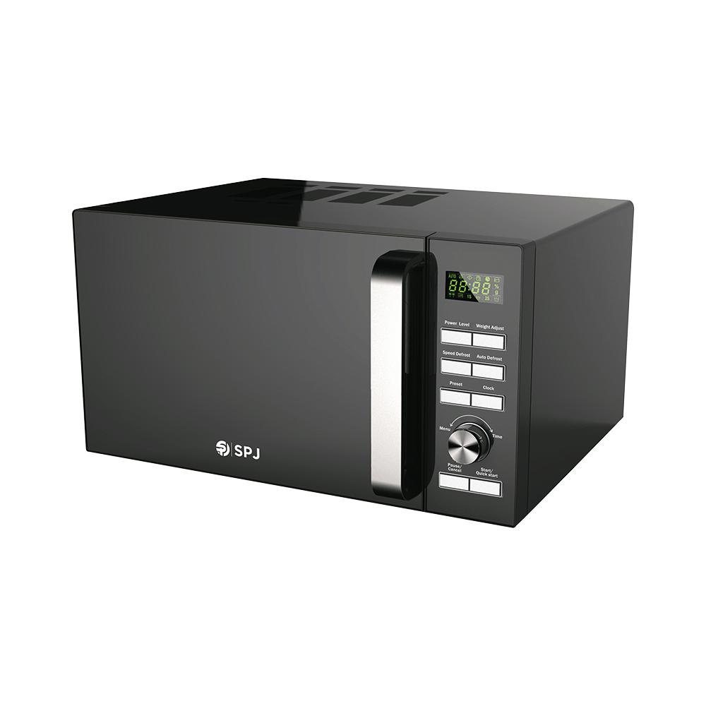 SPJ-25 LITERS DIGITAL, MICROWAVE BLACK WITH GRILL -  MWBLU-25L004
