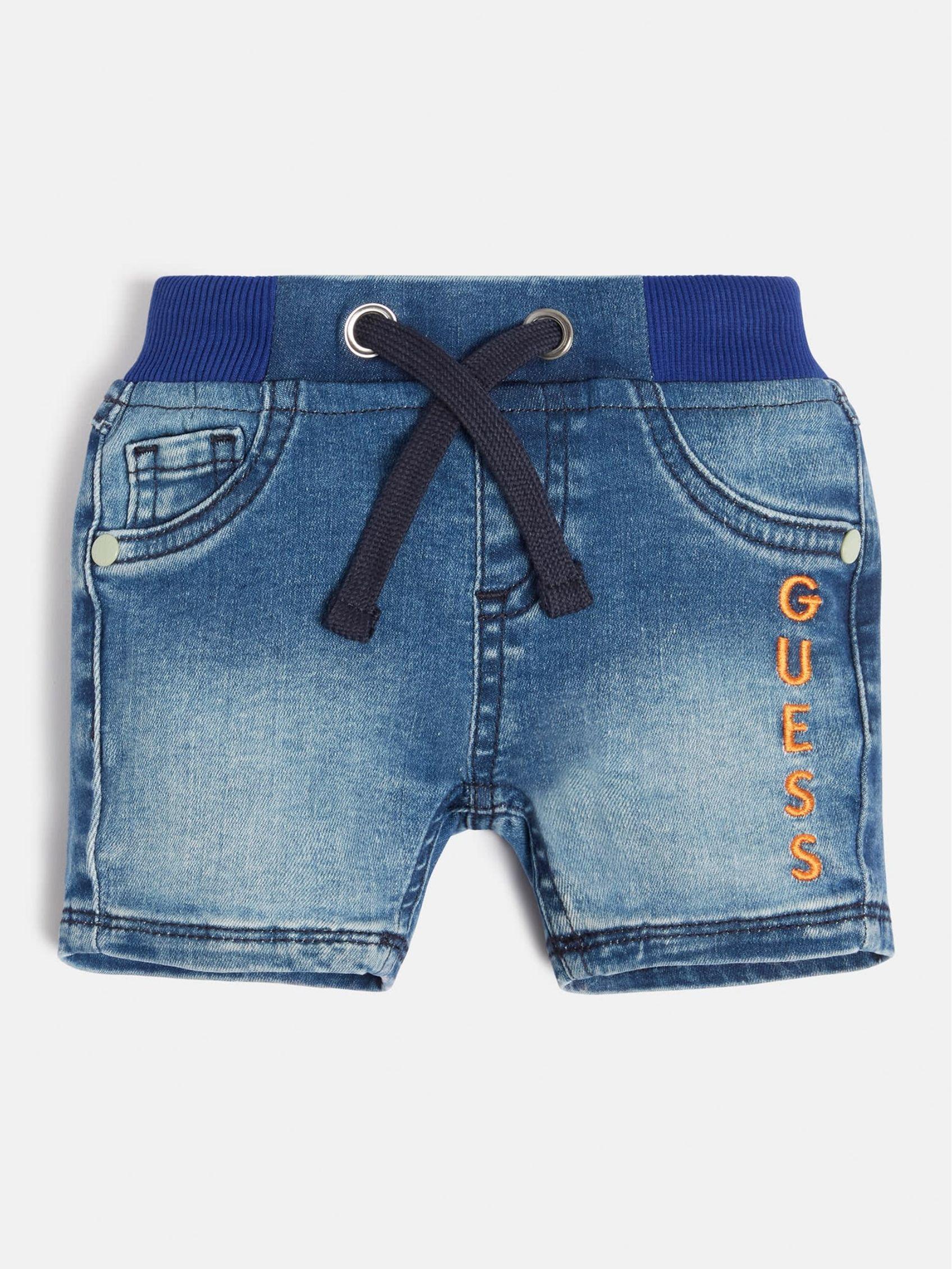 GUES KIDS 2B DENIM PULL-ON SHORTS