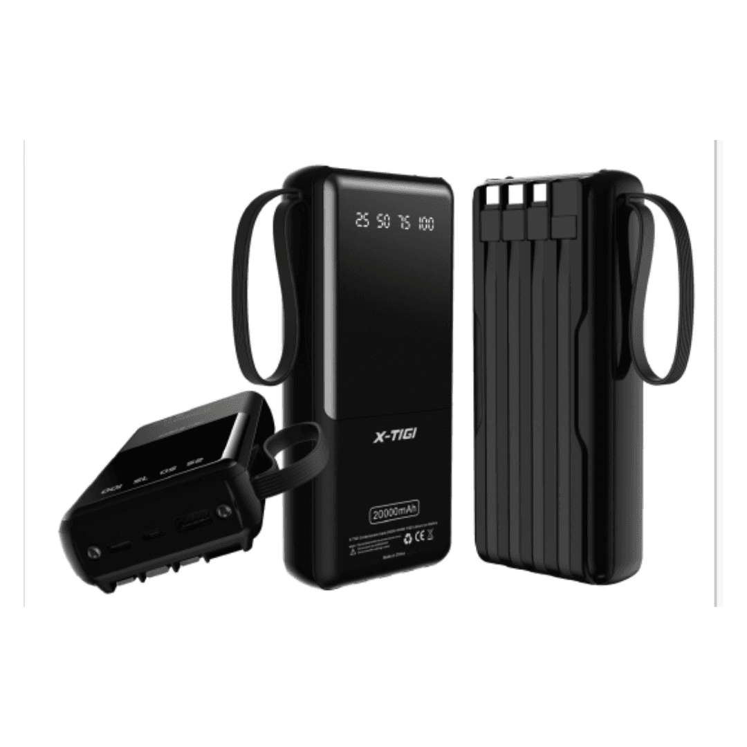 X-TIGI 20,000mAh Polymer - Ion Power Bank P201