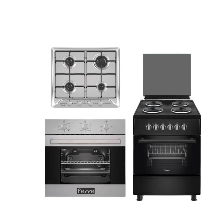 Stove, Oven, Gas Burners and cooker hoods