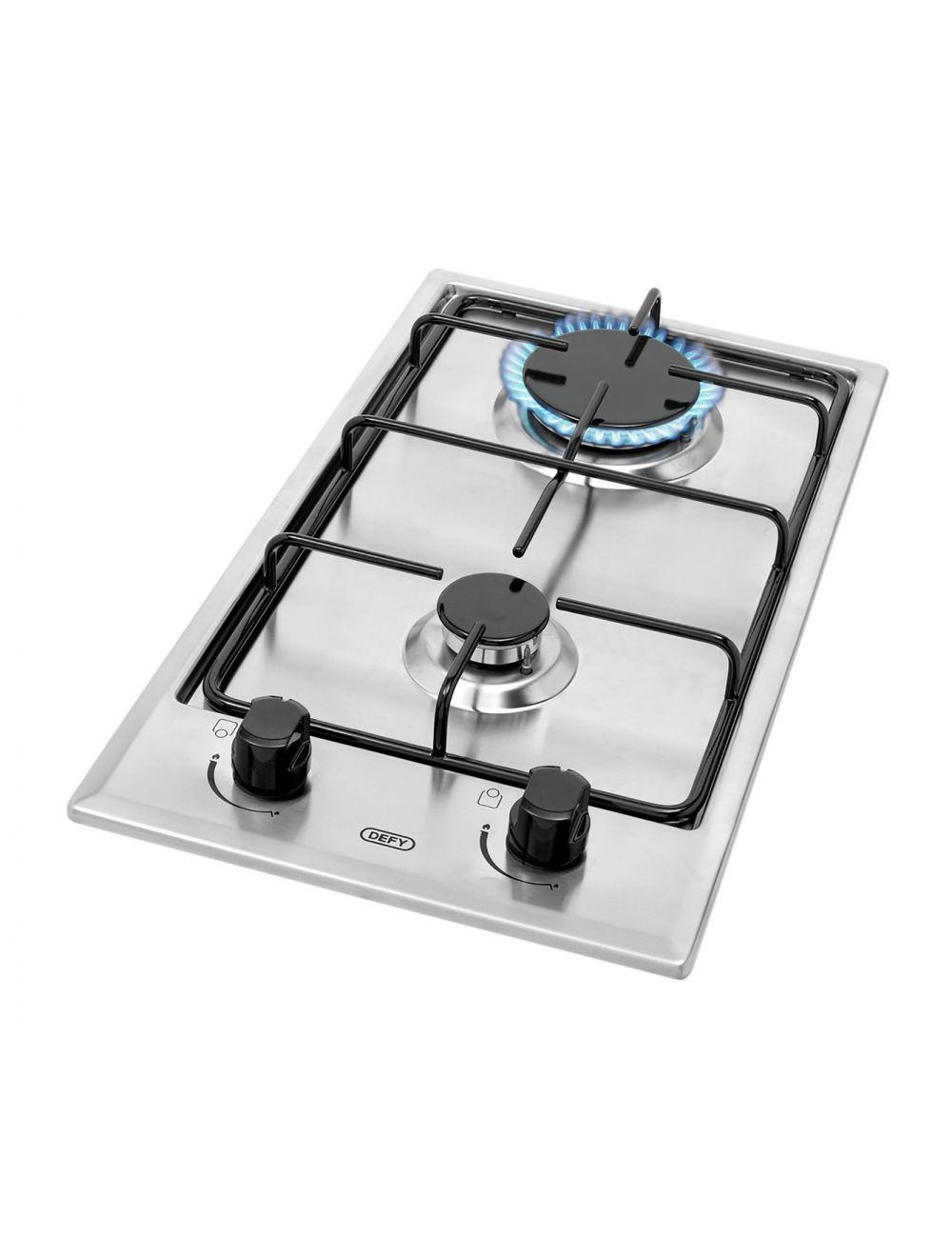 HOB DEFY GAS 2 BURNER CP S/STEEL 300...