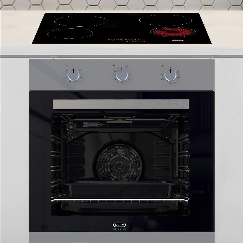 OVEN DEFY SLIMELINE 600 EYE-LEVEL MULTI FUNC/FAN ASSIST