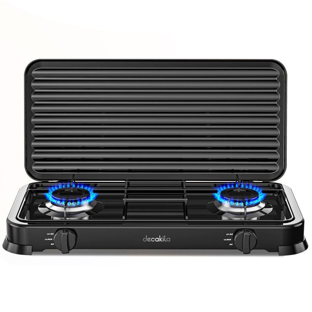 Decakila Double Table top Gas Stove - KMGS008B