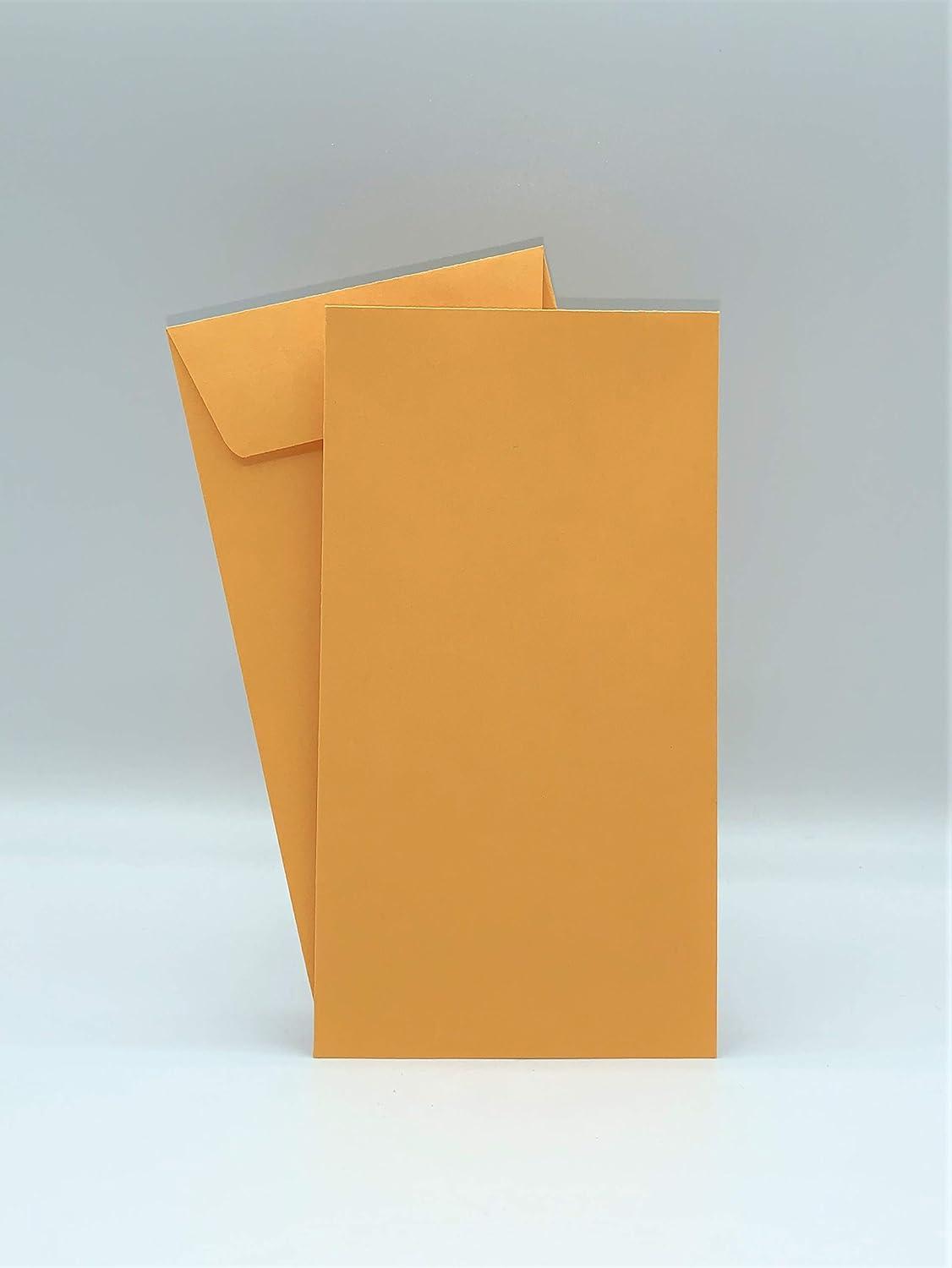 Envelopes 6X4" Manilla Plain Self Seal Brown Envelope Pack