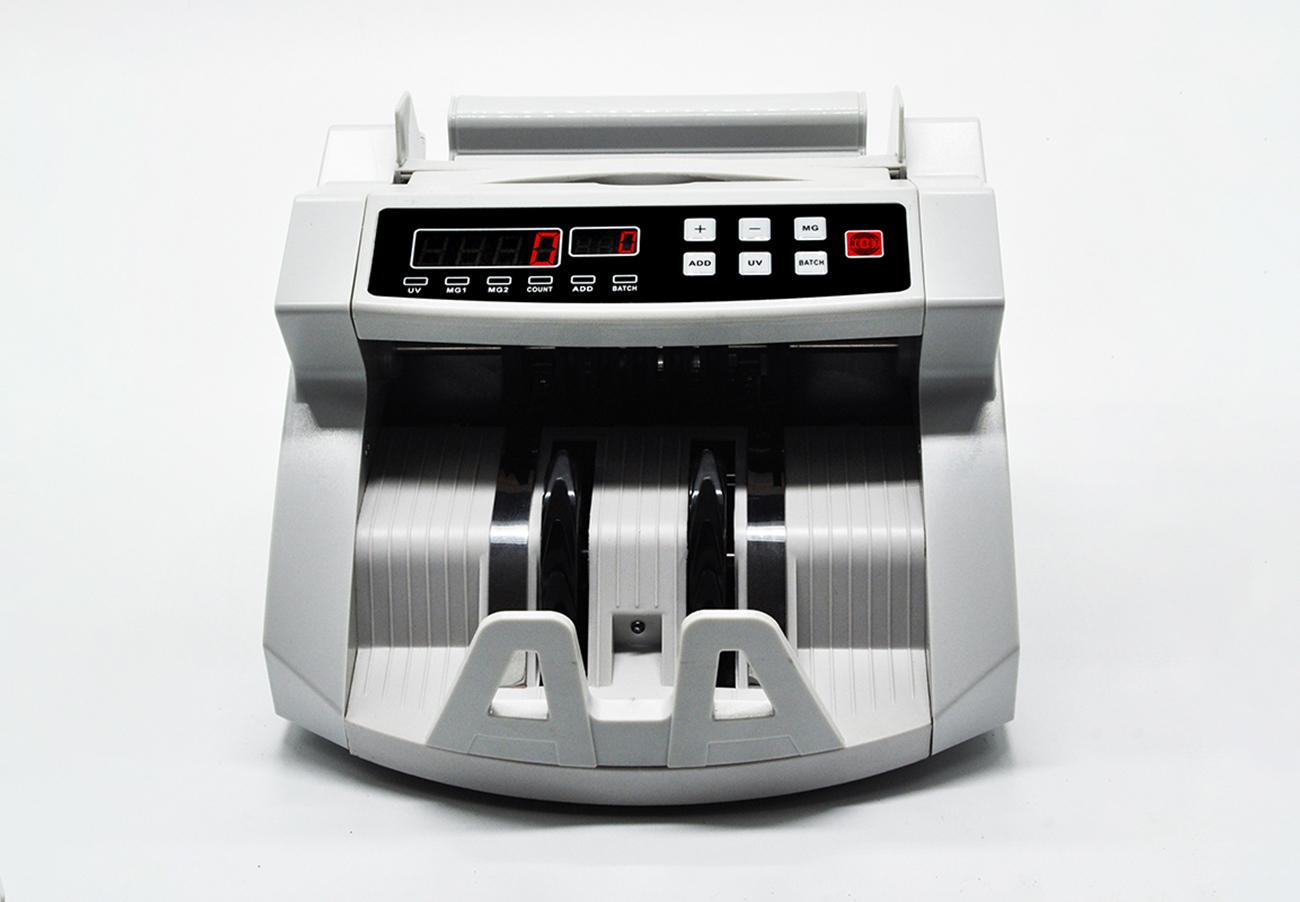 Note counting machine with clear LCD Display